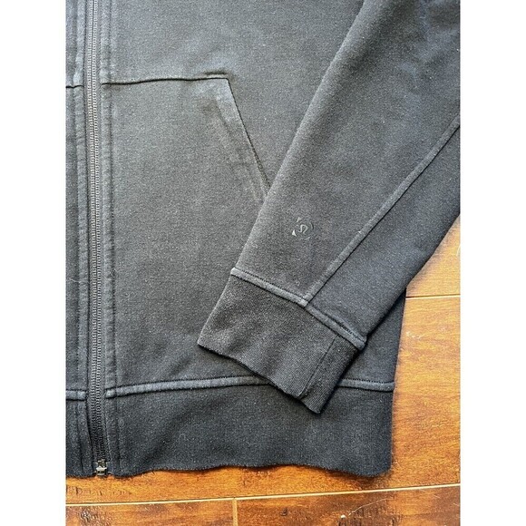 Lululemon Womens Scuba Full Zip Black 3 Zip Pockets Hoodie Size XS - Picture 2 of 6